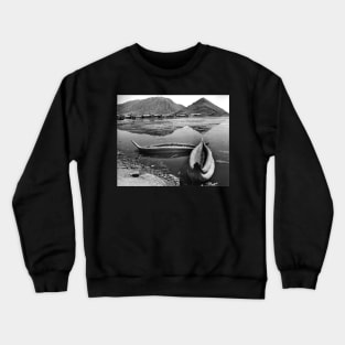 Vintage Photo of Lake Titicaca Bolivia Crewneck Sweatshirt